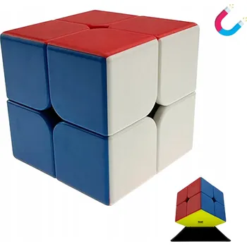 Hlavolam MAGNETICKÁ Kostka MoYu 2x2x2 SEŘÍZENÁ RYCHLÁ