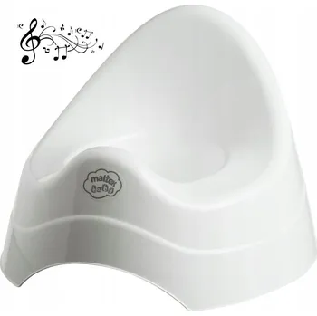 Nočník Maltex nočník Classic s melodií, bílý, tradiční