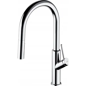 Vodovodní baterie Omnires Bend kuchyňská baterie stojánková chrom stříbrná BE6455CR