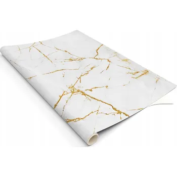 Obraz Laminovaná dekorativní samolepka na nábytek mramor ZLATÝ MRAMOR