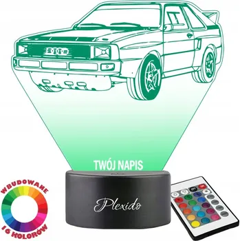 Lampička Noční lampa Plexido vícebarevná