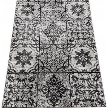 Koberec Koberec patchwork šedý super 160x220