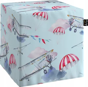 Taburet Žlutý Tipi Puf kostka Nano 500-10