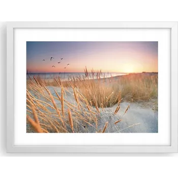 Obraz Obraz plakát v bílém rámu do obýváku 40x30 krajina foto na zeď