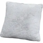 POLŠTÁŘ dekorativní nadýchaný bílý OZDOBNÝ 40x40
