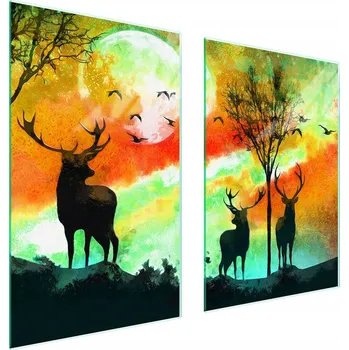 Kuchyňské prkénko Krájecí deska TMK ArtDeko sklo 2 ks