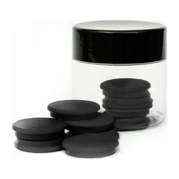 Magnety na tabule kulaté STRONG 30mm černé