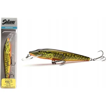 Umělá nástraha QPE005 SALMO WOBLER PIKE 16 PLOVOUCÍ 16cm/52g