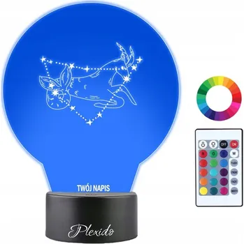 Lampička Plexido vícebarevná Noční lampa