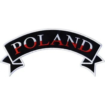 Nášivka Nášivka šerpa Poland - bílo/červená - VÝŠIVKA