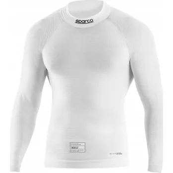 Moto bunda Golfové spodní prádlo Sparco RW-11 Bezešvé FIA bílé vel. S