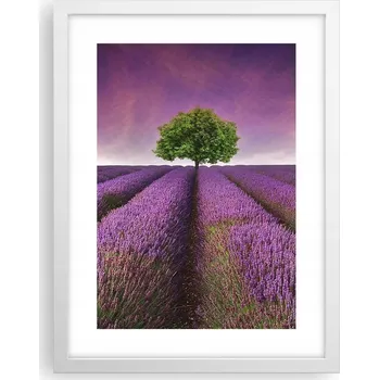 Obraz Obraz plakát v bílém rámu do obýváku 30x40 krajina plakáty na zeď