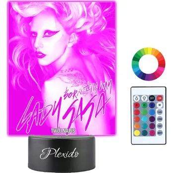 Lampička Plexido vícebarevná Noční lampa