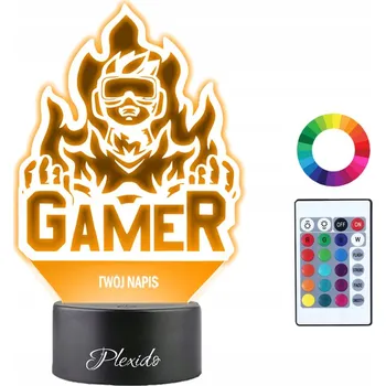 Lampička Plexido vícebarevná Noční lampa