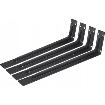 Věšák 4x Železná nástěnná konzole police Držák police LOFT Věšák