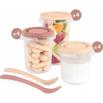 Dóza na potraviny HERMETICKÉ DÓZY NA POTRAVINY S LŽIČKAMI VALENCIA 12X250 ML