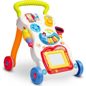 Odrážedlo CHODÍTKO ODRÁŽEDLO PRO DĚTI EDUKAČNÍ INTERAKTIVNÍ HUDEBNÍ S MAZOPISEM