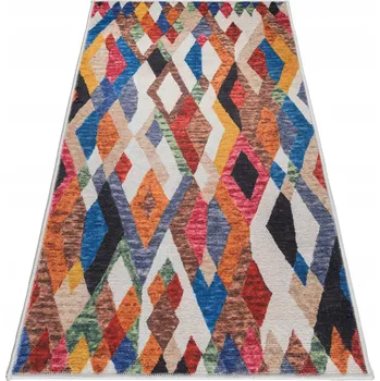 Koberec Koberec Moderní Mexico 50x120 cm Geometrický Vícebarevný do KUCHYNĚ