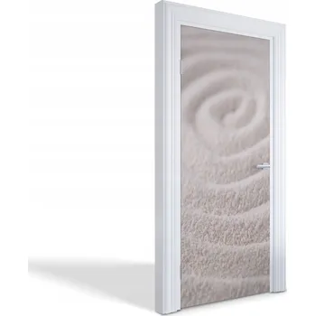 Fototapeta Foto tapeta samolepící nálepka na dveře nábytek skříně Spirální vzor písku 85x205 cm
