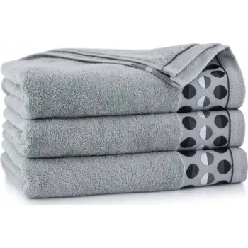 Ručník Velký koupelnový ručník Zwoltex Zen 70x140 cm, egyptská bavlna, světle grafit