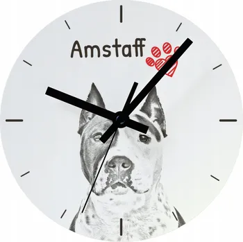 Hodiny Nástěnné hodiny Art-Dog bílé 20 cm