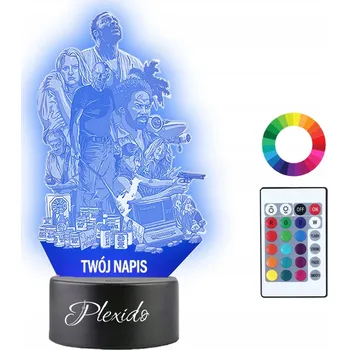 Lampička Plexido vícebarevná Noční lampa