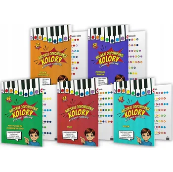 (PDF) PAKIET Naciskaj odpowiednie kolory a zagrasz piosenkę!