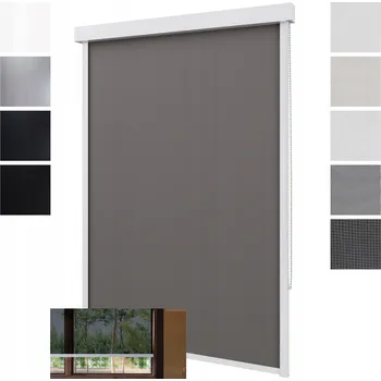 Roleta VNITŘNÍ ROLETA SPARROW SCREEN B5 5% 80X160 NA MÍRU OKENNÍ STĚNOVÁ