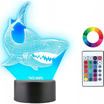 Lampička Plexido vícebarevná Noční lampa