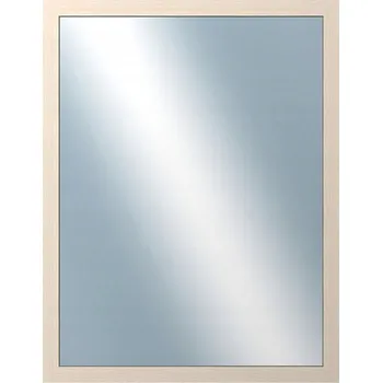 Zrcadlo DANTIK - Zrcadlo v rámu 70x90 | 4020 bílá prodřená