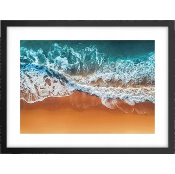 Obraz Obraz plakát v černém rámu do obýváku 40x30 krajina foto na zeď