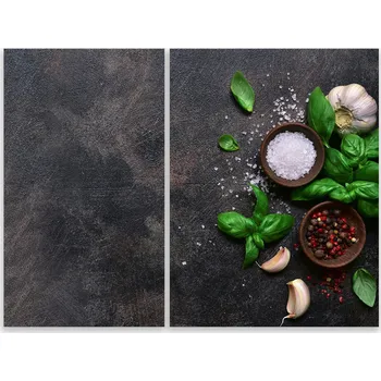 Kuchyňské prkénko Skleněná Ochranná Deska a Krájecí Prkénko | Indukce, Sporák ds-0113