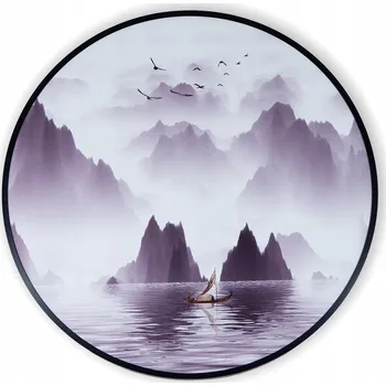 Obraz Obraz v rámu, Asie, Jezero v horách