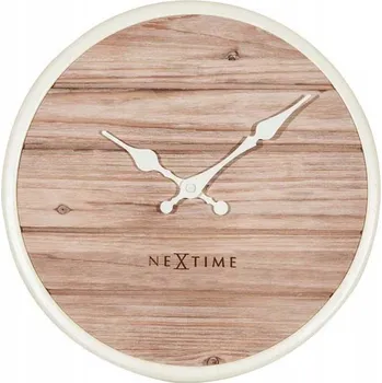 Hodiny Nástěnné hodiny 30 cm světlé Plank Nextime