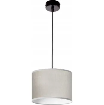 Klasické závěsné stropní svítidlo Edison s stínidlem LED E27