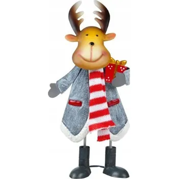 Vánoční dekorace Vánoční dekorace Sob kovový 20 cm