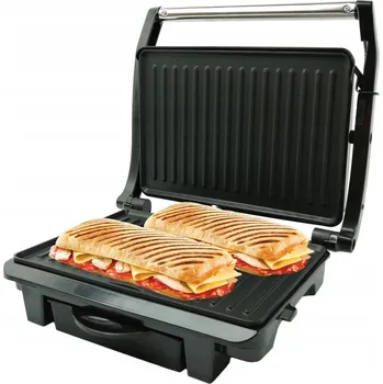 Kuchyňský gril Sendvičovač Aigostar B30202L7A stříbrný/šedý 1000 W