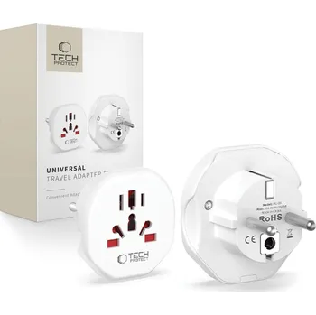 CESTOVNÍ ADAPTÉR DO ZÁSUVKY BRITSKÁ EU PLN / UK USA