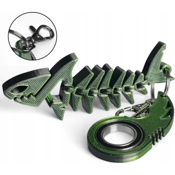 Keyrambit PRO žralok TikTok NOVÝ MODEL přívěsek na klíče na klíče DÁREK karabina