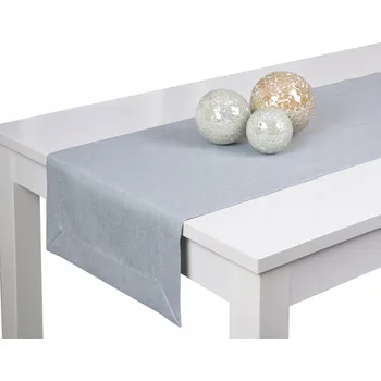 Prostěradlo Běžec na stůl odstíny šedé, stříbrný 160 x 40 cm
