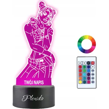 Lampička Plexido vícebarevná Noční lampa