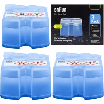 Příslušenství k holicímu strojku Čisticí kapalina do holicích strojků Braun CCR 3 ks