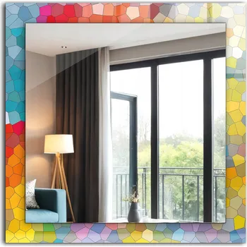 Zrcadlo Nástěnné Zrcadlo Tulup čtverec 600 x 600 mm