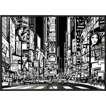 Obraz OBRAZ, PLAKÁT V RÁMU 33x43 cm S motivem Marzenia P530