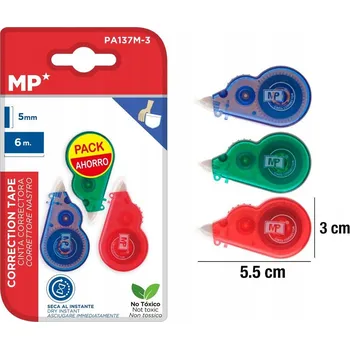 Korektor Korektor v pásce 3 kusy