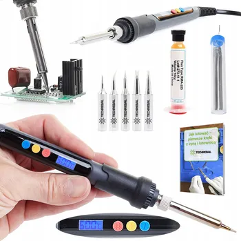 Páječka PŘESNÁ PÁJECÍ PERO NIGHTIRON 60W, SADA PŘÍSLUŠENSTVÍ TECHREBAL