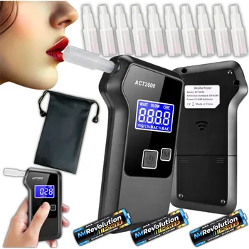 Alkohol tester Elektrochemický alkohol tester Alkotest ACT2600 černý