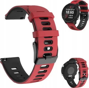 Řemínek na hodinky Řemínek Best Accessories pro Samsung 22mm červený