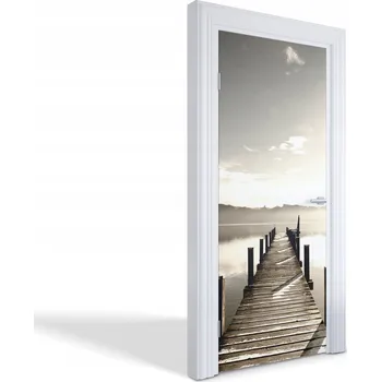 Fototapeta Fototapeta na dveře dýha samolepka samolepící Molo za úsvitu 85x205 cm