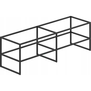 Konferenční stolek Obdélníkový herní stolek Gamet 150 x 45 x 45 cm černý